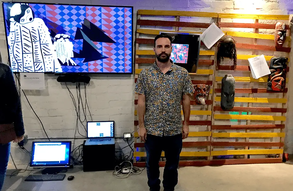 Code Kitchen Mirror interactive installation, image 3 of 4