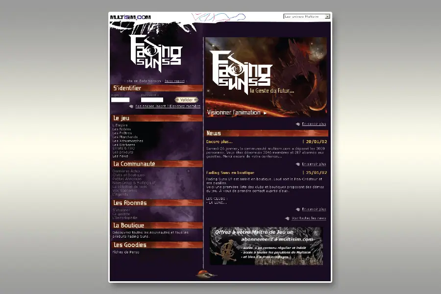 Multisim franchise website, image 3 of 3