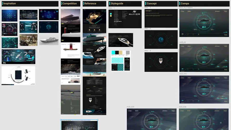 Navier HUD: screen 2