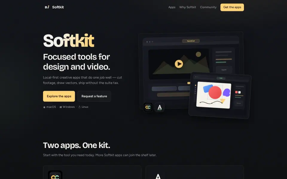 Softkit website