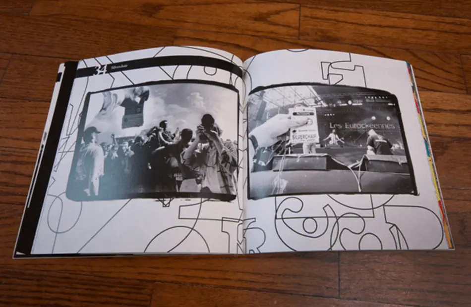 Rock photo book spread, image 4 of 7