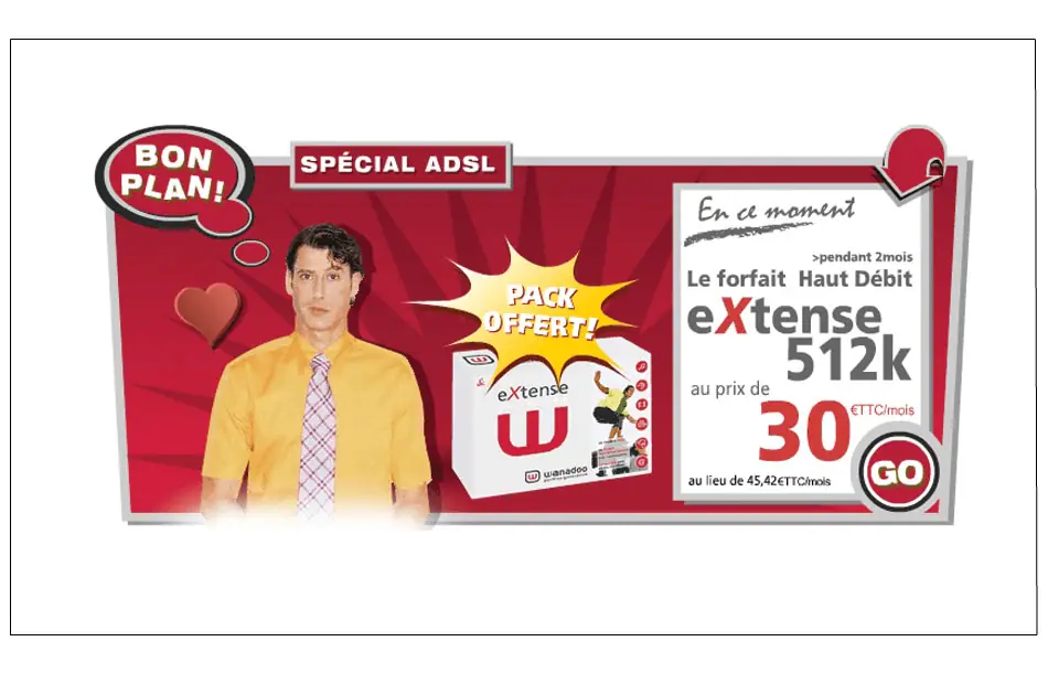 Wanadoo advertising campaign, image 2 of 2