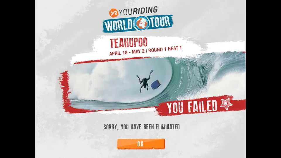 You Riding surf simulator game, image 4 of 9