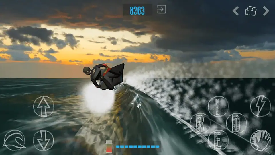 You Riding surf simulator game, image 7 of 9